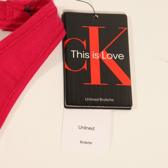 NWT Calvin Klein This is Love Unlined Bralette Size Medium - Picture 5 of 10
